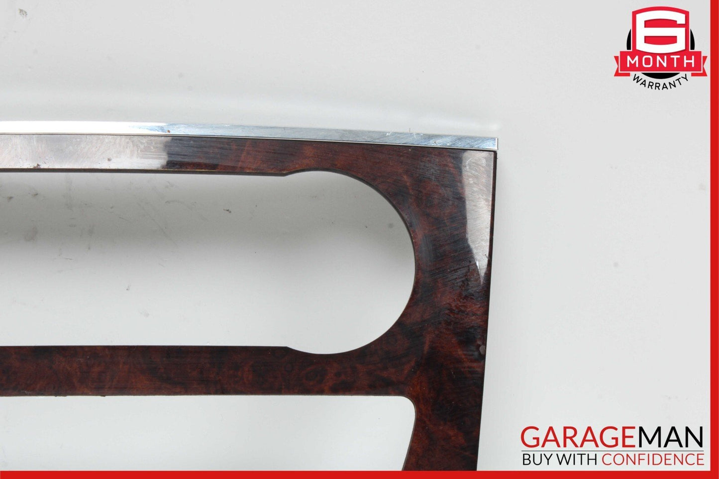 06-12 Mercedes GL450 ML350 Center Console Control Trim Bezel Cover Panel Wood