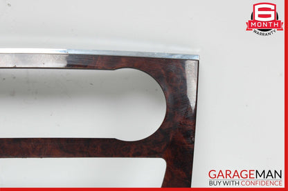 06-12 Mercedes GL450 ML350 Center Console Control Trim Bezel Cover Panel Wood