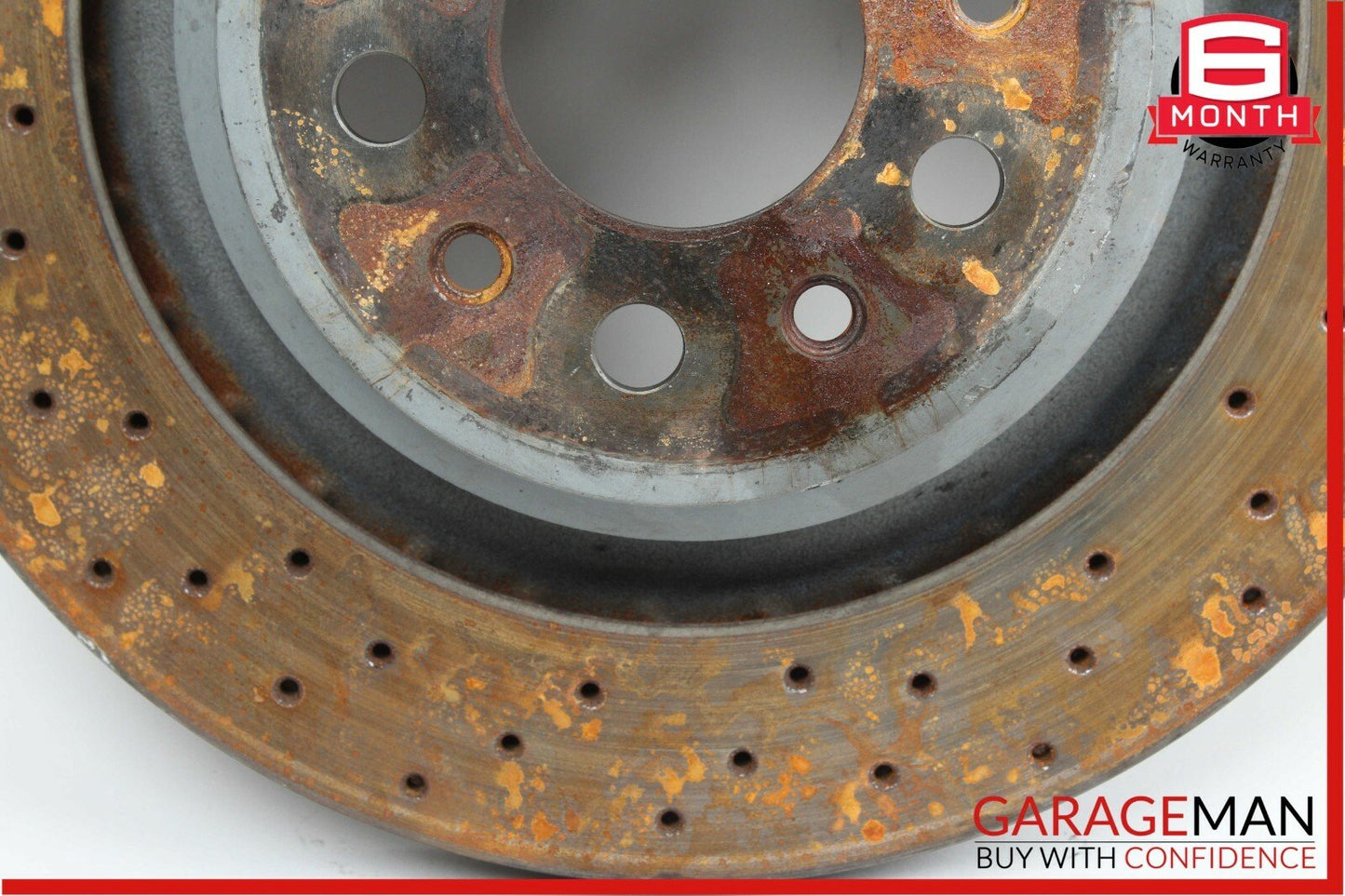 14-17 Maserati Ghibli Rear Left Side Brake Rotor Disc OEM