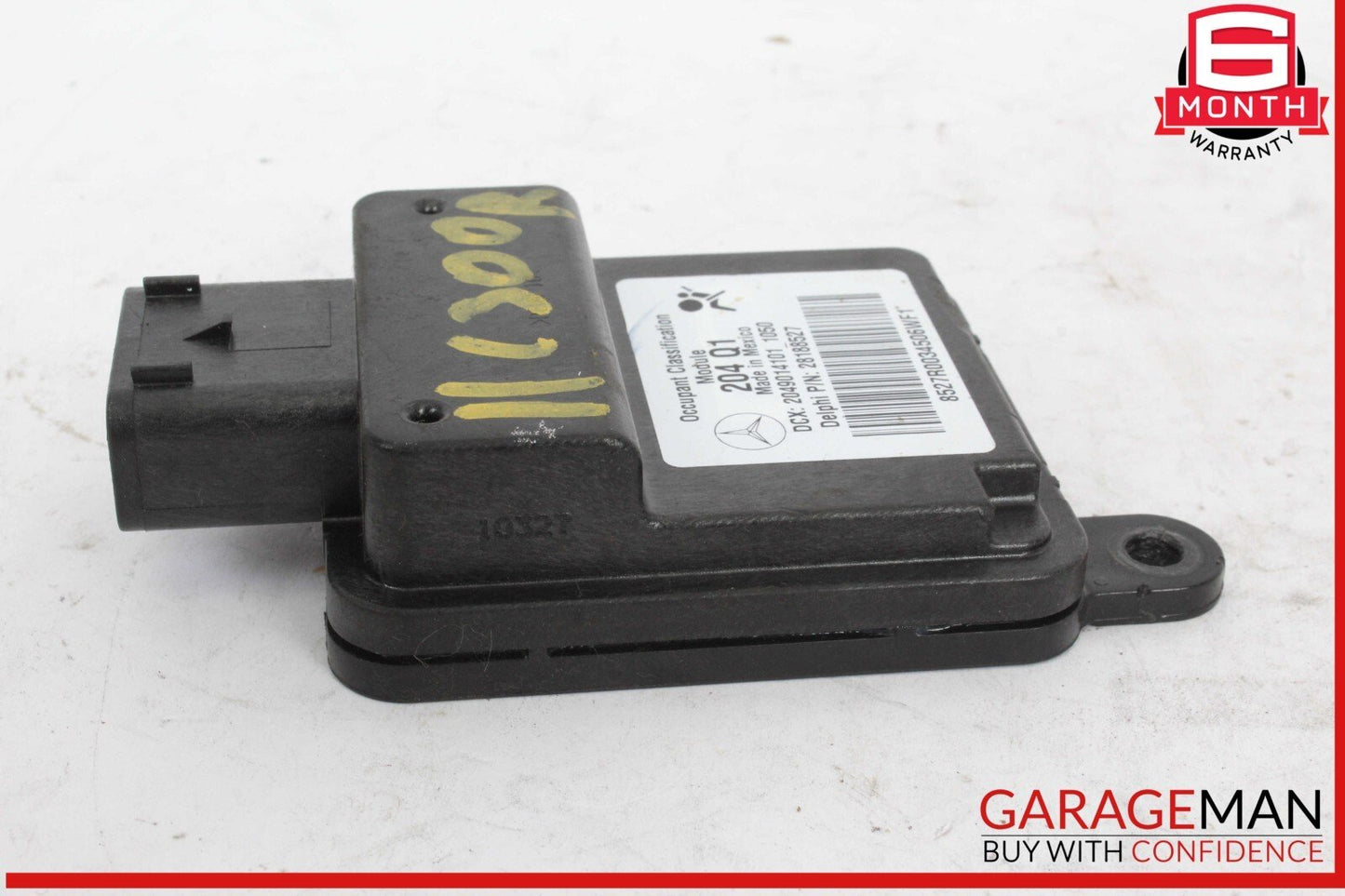 08-11 Mercedes W204 C300 C350 Front Right Seat Occupancy Sensor Mat SRS Module