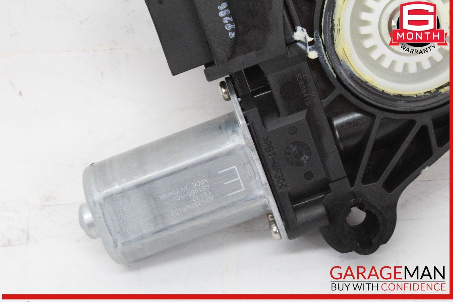 15-20 Mercedes W205 C300 GLC300 Rear Left Side Door Window Regulator Motor OEM