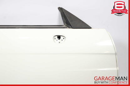 12-20 Mercedes R172 SLK250 Front Right Side Exterior Door Shell Calcite White