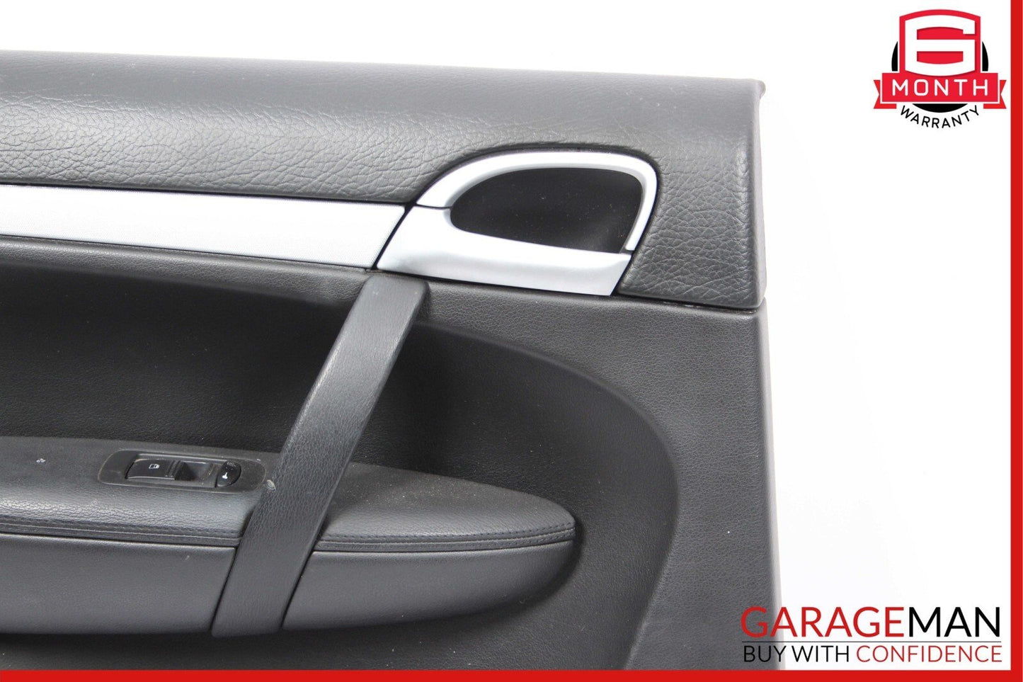 03-10 Porsche Cayenne 955 957 Rear Left Interior Door Panel Trim Cover Black