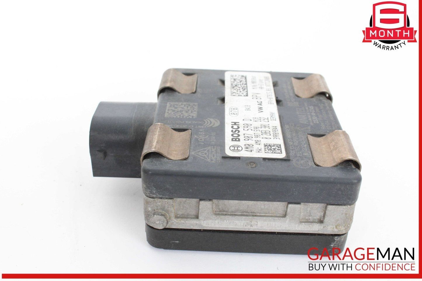 17-19 Audi Q7 Rear Left Driver Side Bind Spot Radar Sensor Module 4M0907590D OEM