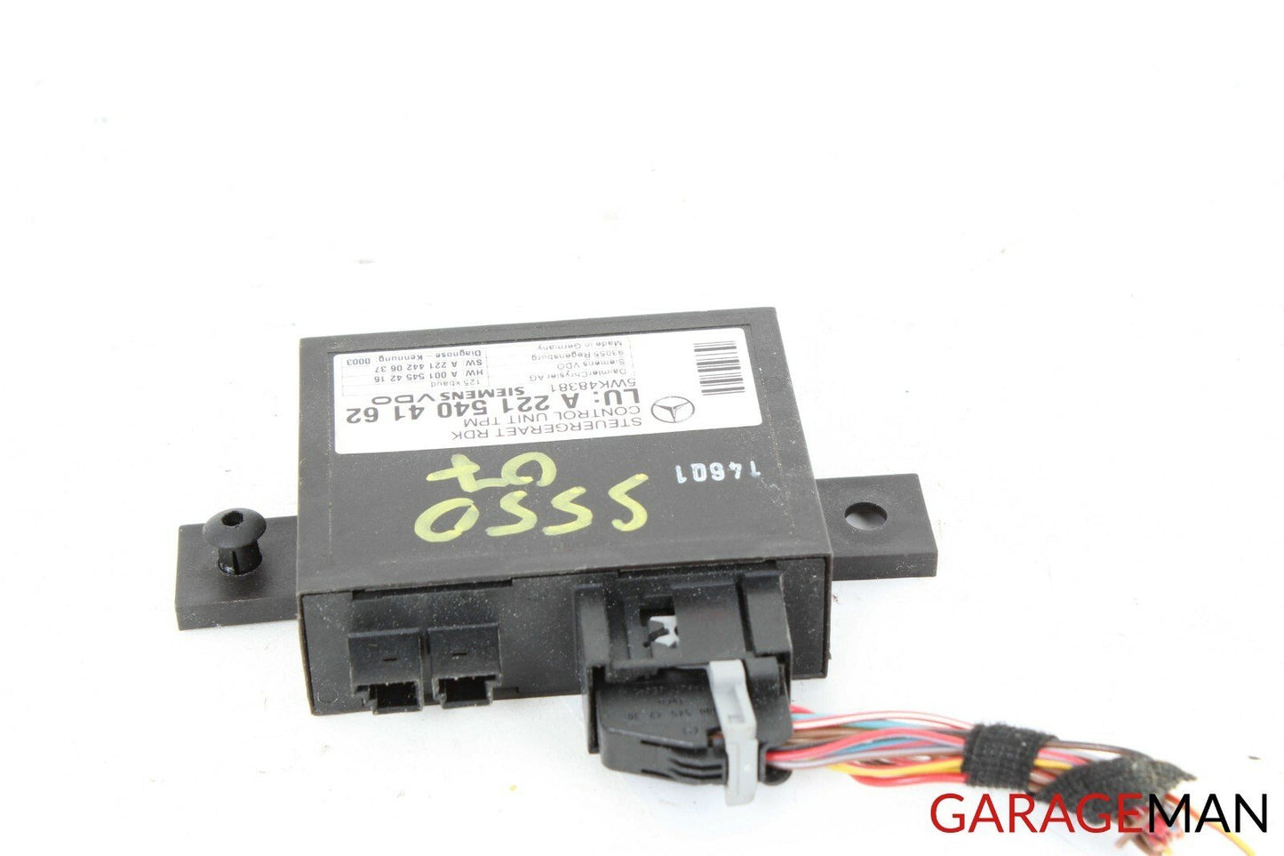 07-09 Mercedes W221 S550 TPMS Tire Pressure Monitor Sensor Module 2215404162 OEM