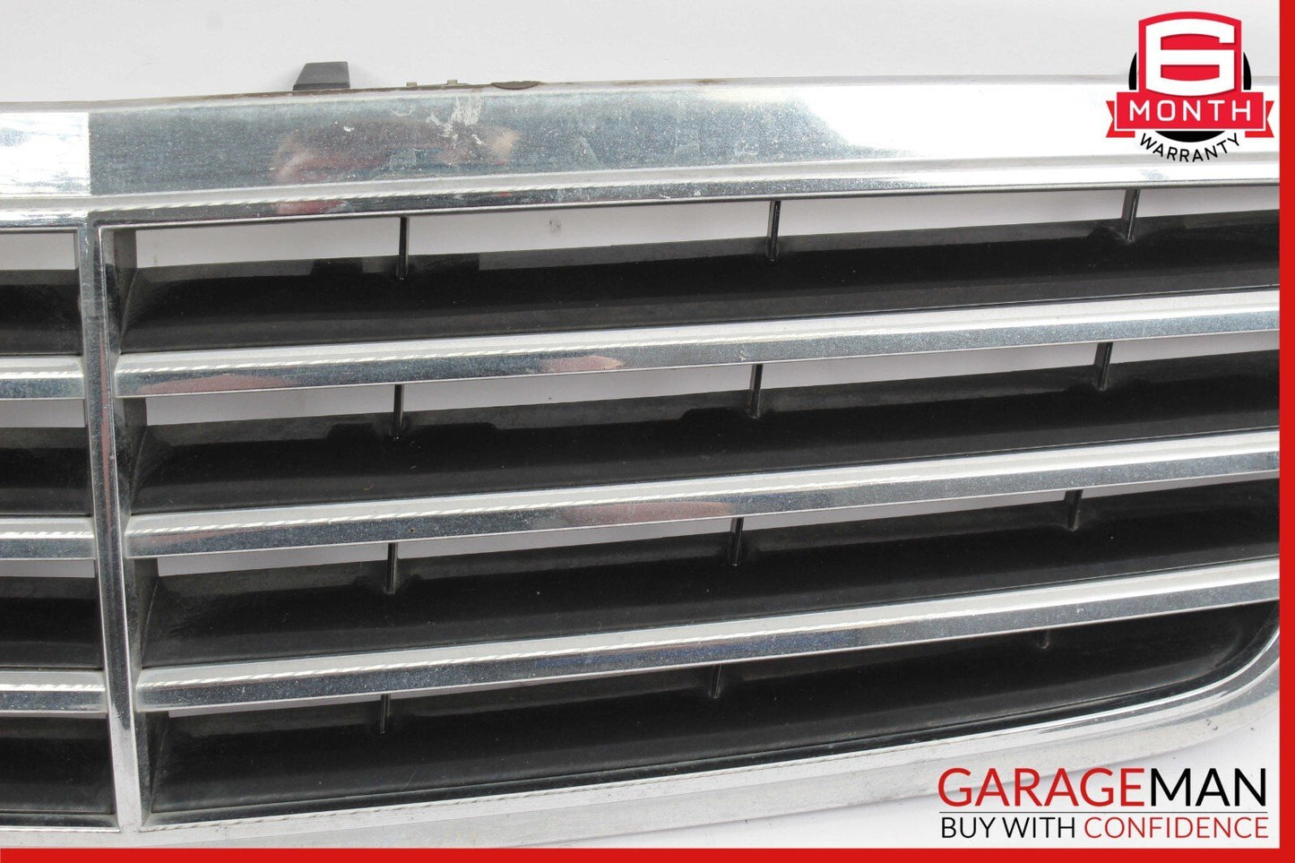 05-07 Mercedes W203 C230 Front Hood Radiator Grille Grill Trim Cover Chrome OEM