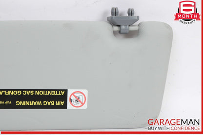 09-17 Audi Q5 A4 A5 S4 S5 Front Right Passenger Side Sun Visor 8U0857552F OEM