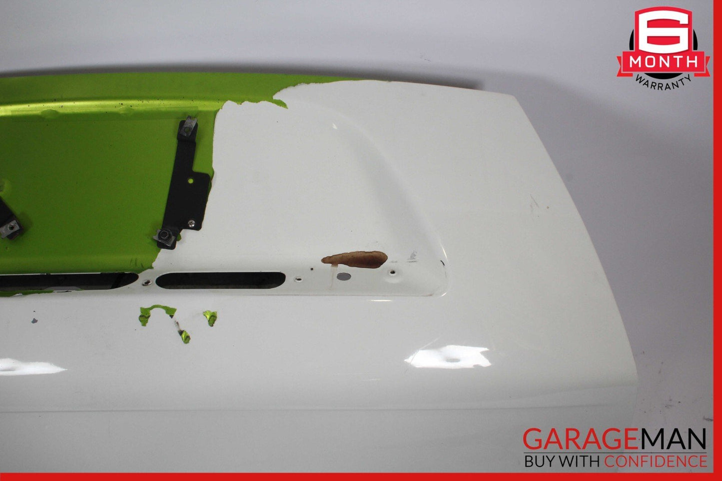 03-13 Maserati Quattroporte M139 Rear Trunk Lid Deck Shell Panel White OEM