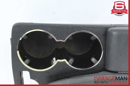 08-11 Mercedes W204 C300 Center Console Arm Rest Armrest Cup Holder Black OEM