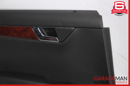 08-14 Mercedes W204 C300 C350 Rear Left Side Interior Door Panel Assembly OEM