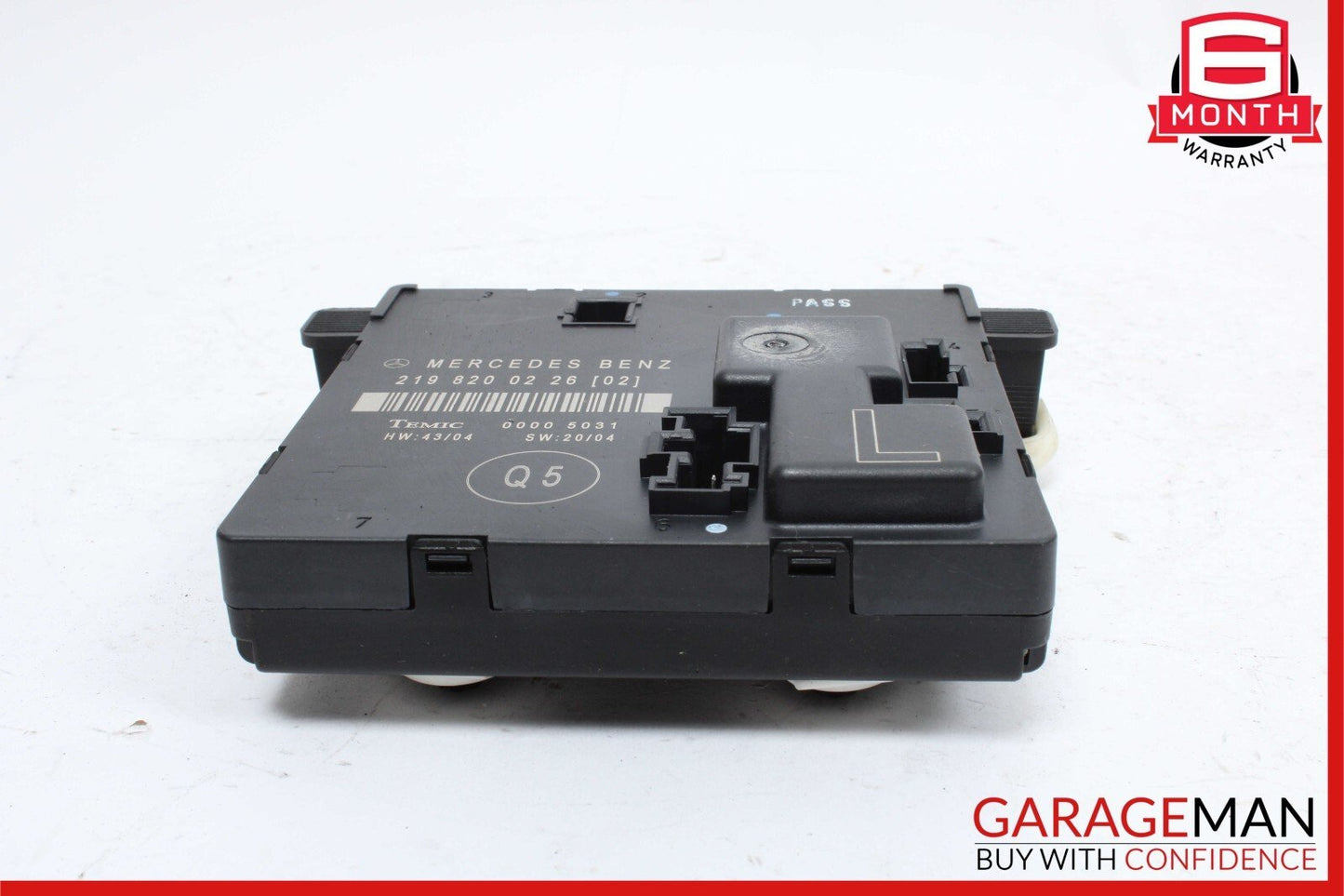 06-11 Mercedes W219 CLS500 CLS550 CLS63 Rear Left Side Door Controller Module