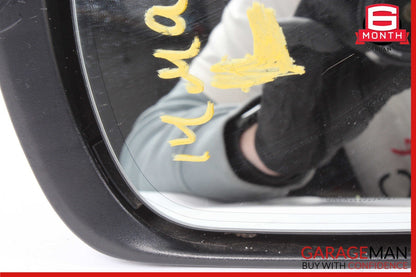 14-17 Maserati Ghibli Front Left Side Mirror Door Rear View Black OEM