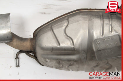 06-08 Mercedes W219 CLS500 Rear Left Driver Side Exhaust Muffler Tip OEM