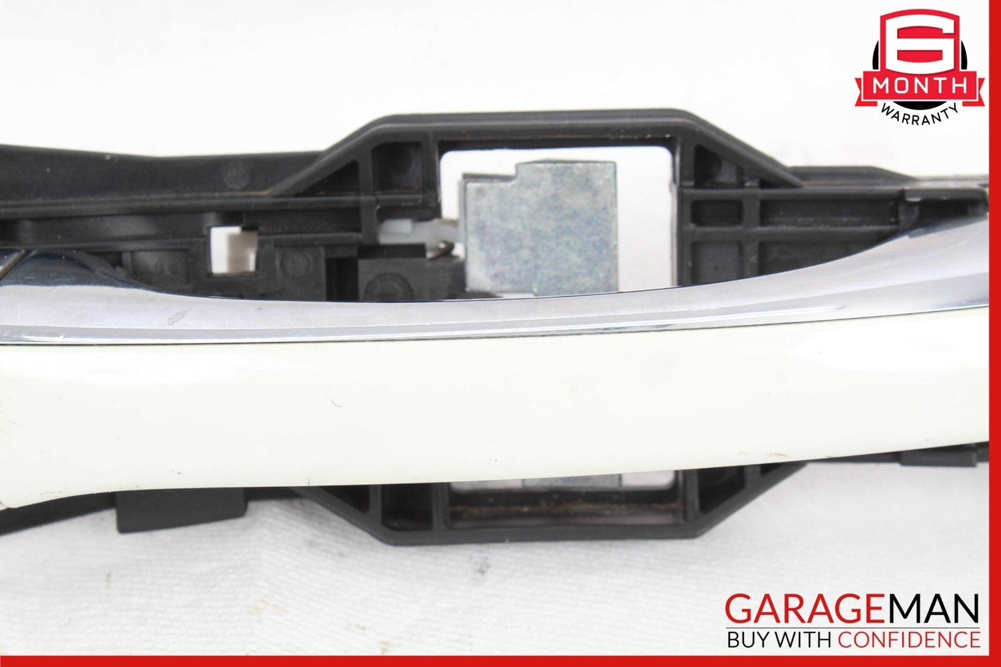 03-09 Mercedes W211 E350 Front Right Passenger Exterior Door Handle White