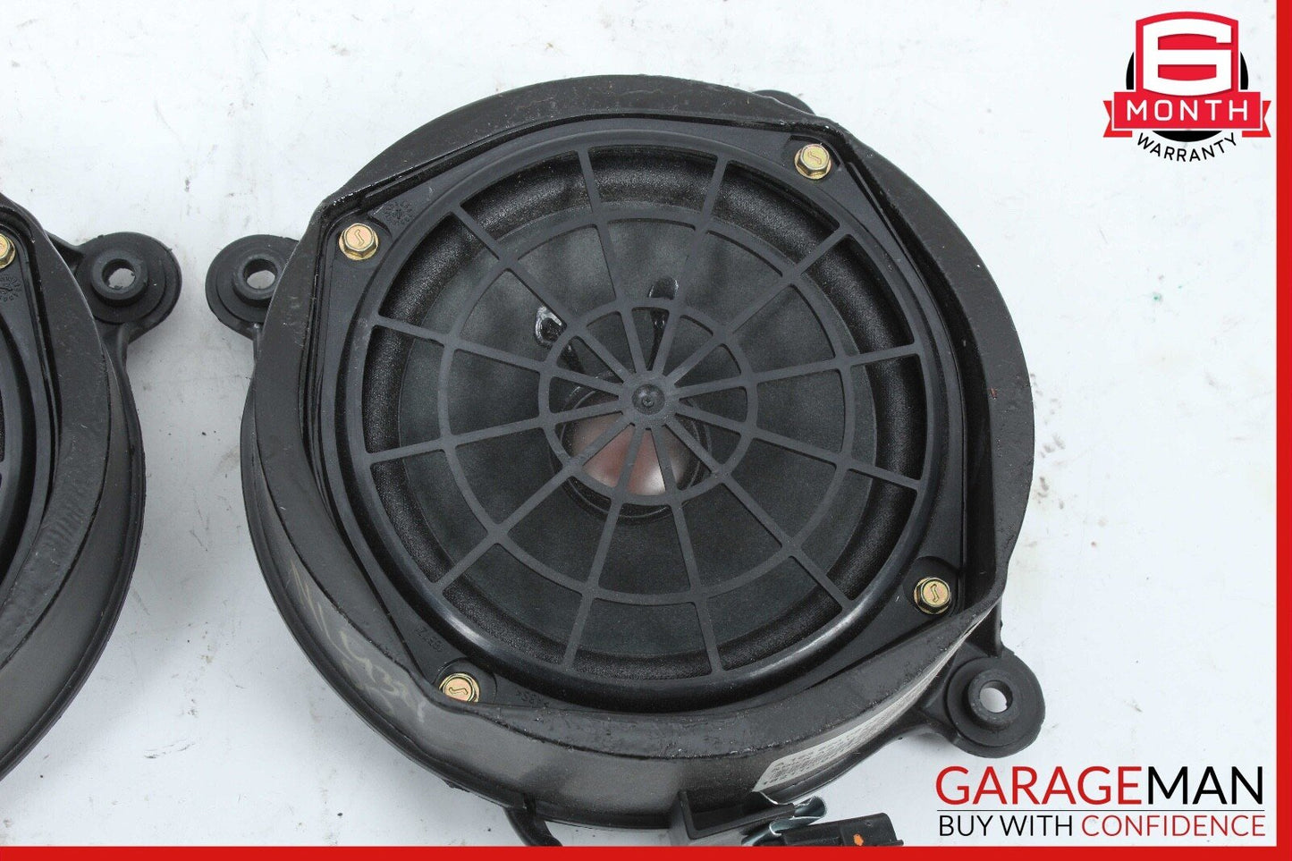 00-05 Mercedes W163 ML430 Rear Right & Left Side Door Audio Speakers Set OEM