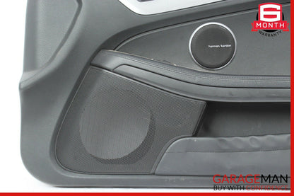 12-16 Mercedes R172 SLK250 Front Right Side Interior Door Panel Assembly Black