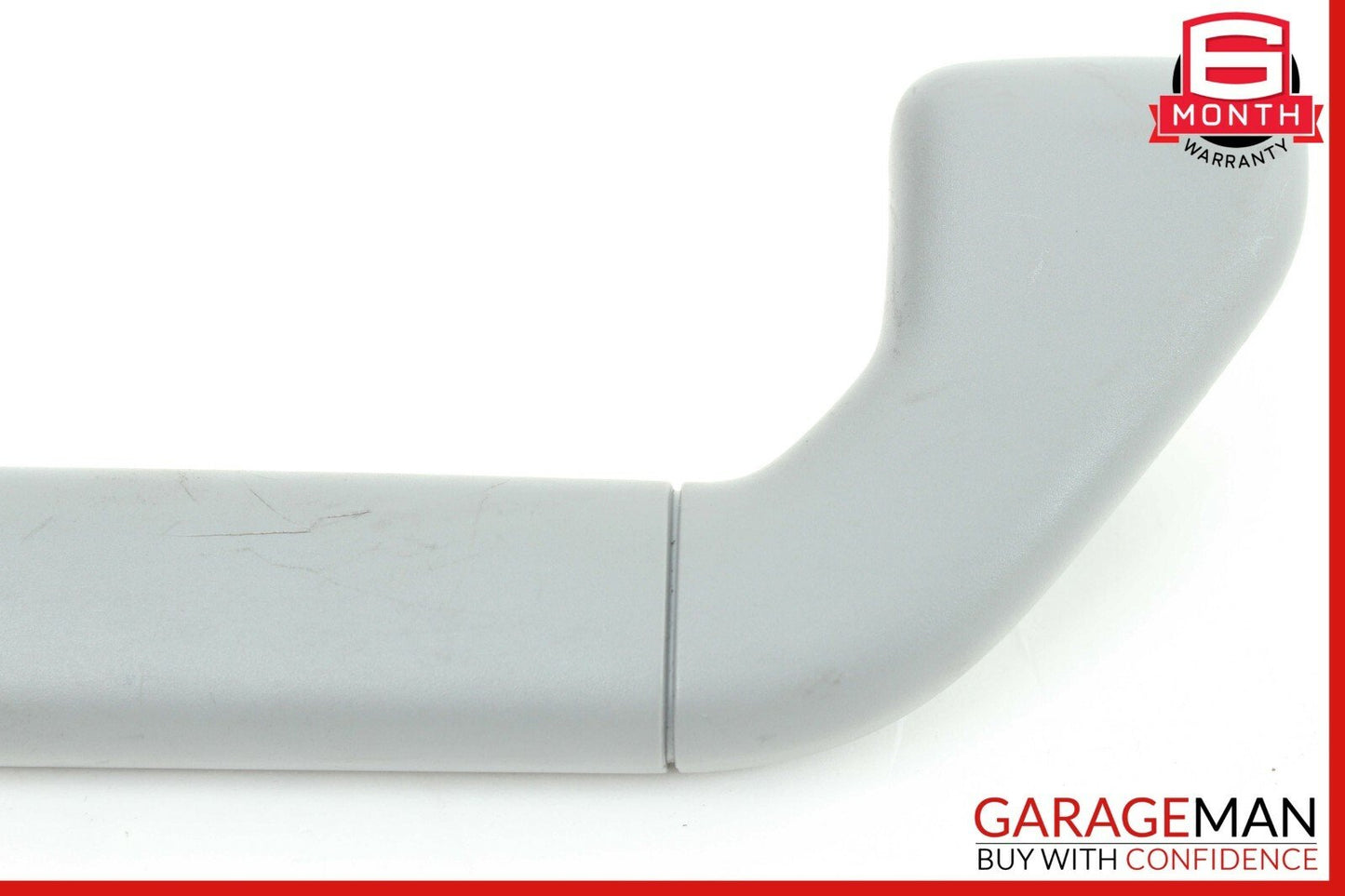 03-10 Porsche Cayenne 955 957 Rear Left Side Interior Top Roof Grab Handle Gray