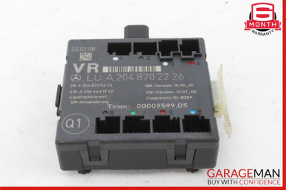 08-18 Mercedes W204 C300 C250 E400 Front Right Side Door Control Module OEM