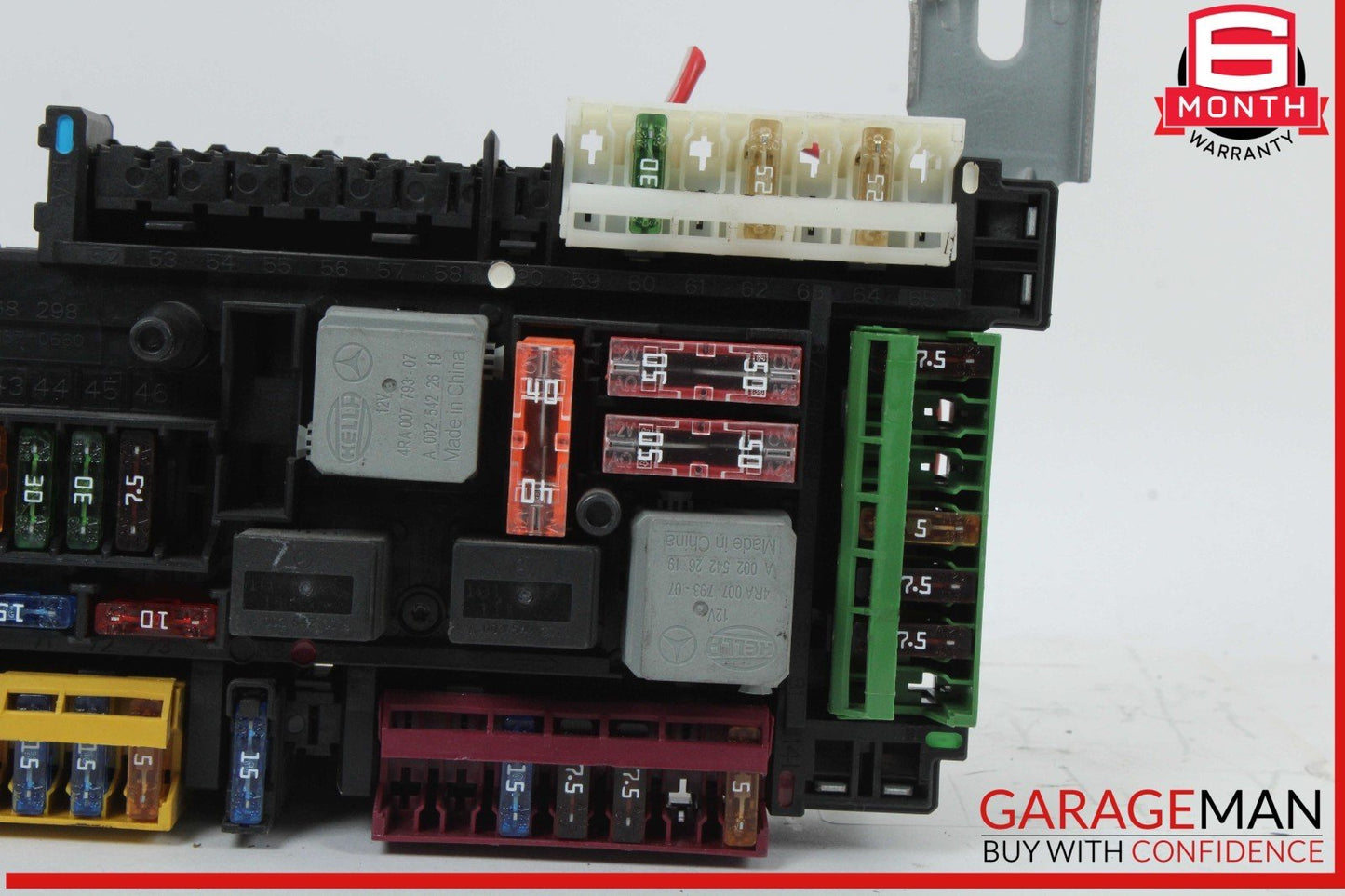 10-11 Mercedes W212 E350 E500 E550 Rear Fuse Relay Junction Box SAM Module OEM