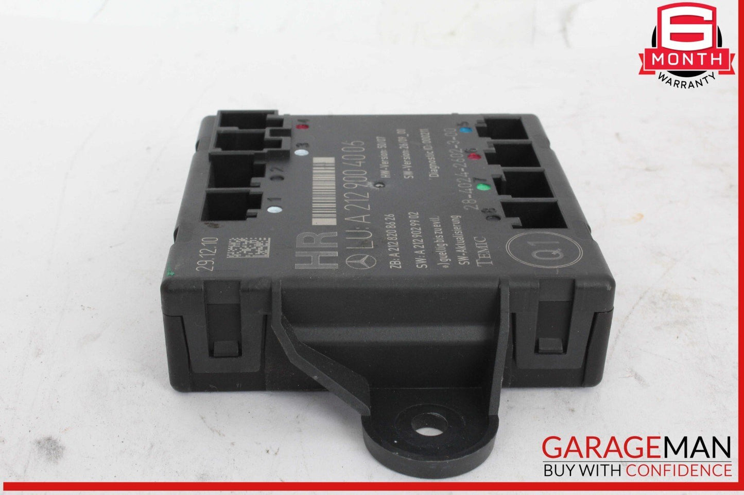 08-18 Mercedes W204 C300 Rear Right Passenger Side Door Control Module OEM