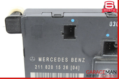 03-09 Mercedes W211 E320 E55 AMG Rear Left Driver Side Door Control Module Unit
