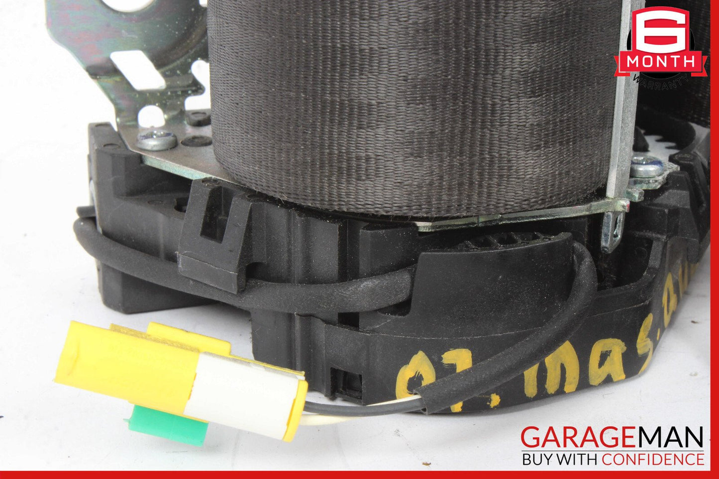 03-08 Maserati Quattroporte M139 Front Left Side Seat Belt Retractor OEM