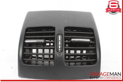 08-17 Mercedes W204 C250 E350 Rear Center Console AC Air Vent Trim Black OEM