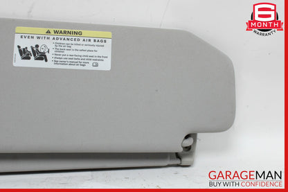 09-13 Mercedes W251 R350 R320 Front Right Side Sun Visor Sun Shade Gray OEM
