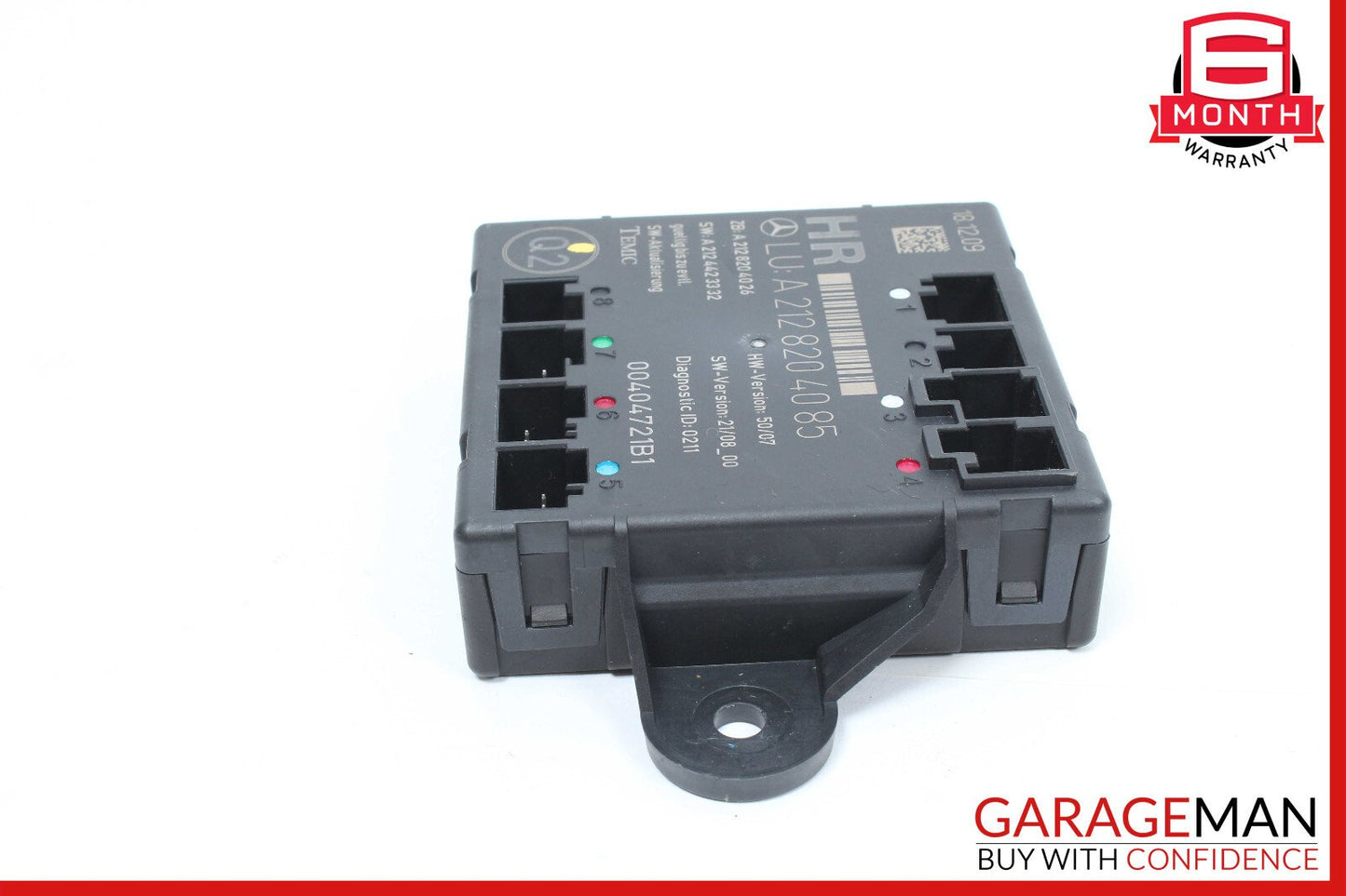 08-18 Mercedes W204 C300 GLK350 CLS550 Rear Right Side Door Control Module OEM