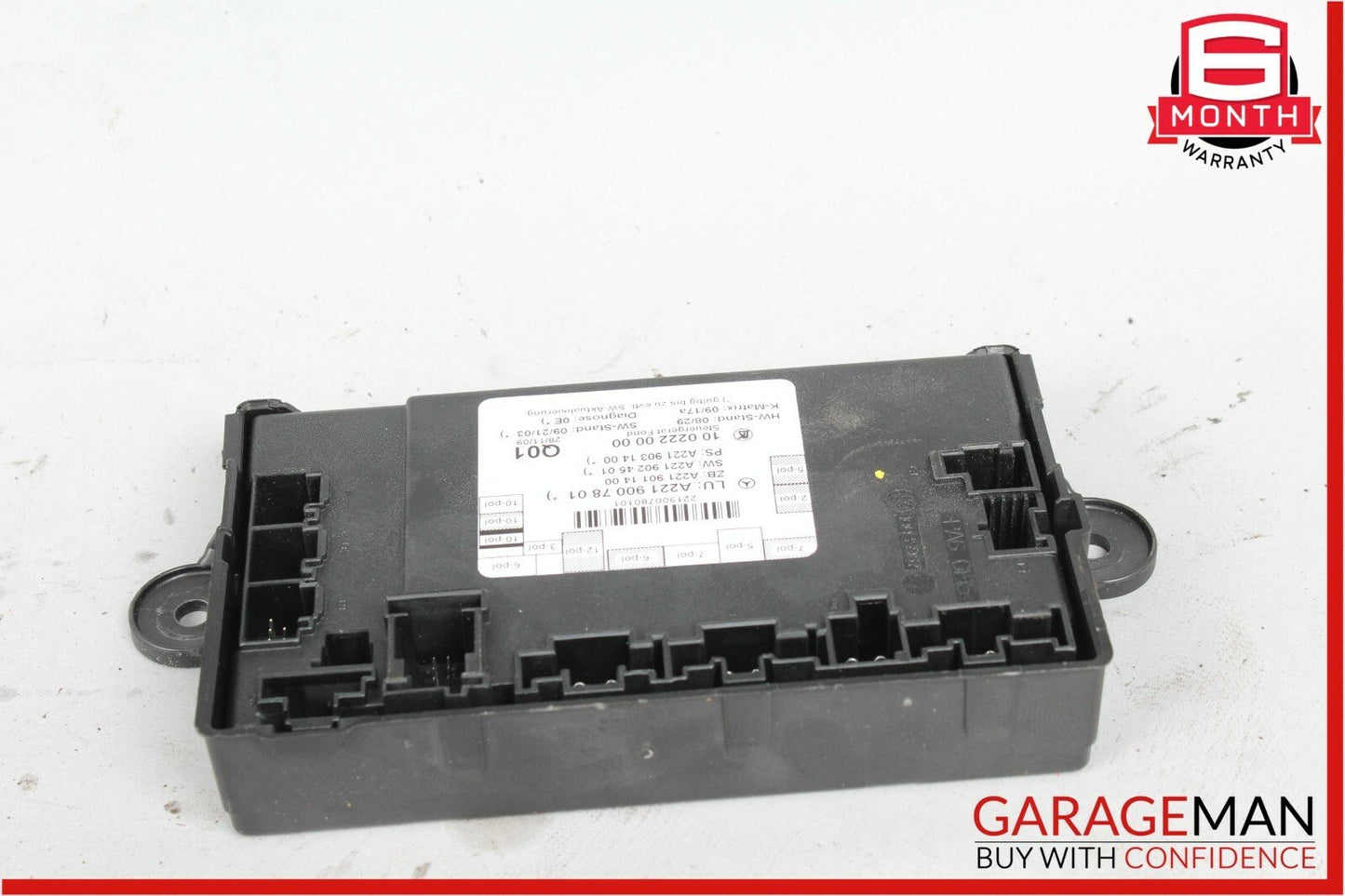 07-13 Mercedes W221 S63 AMG Rear Left or Right Door Control Module OEM