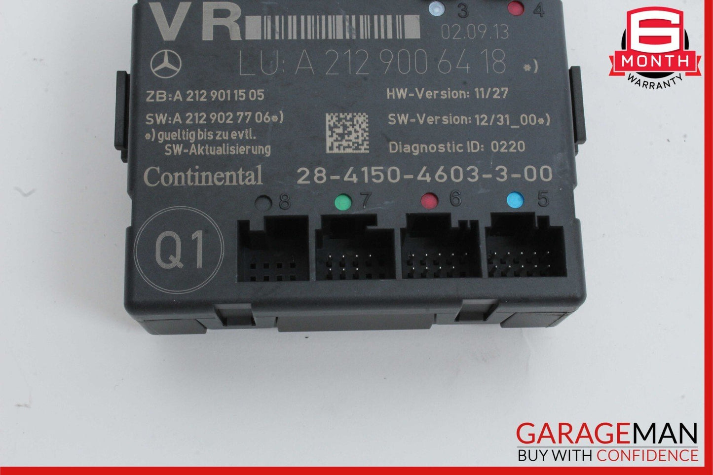 08-15 Mercedes W204 C250 C350 C63 AMG Front Right Side Door Control Module Unit