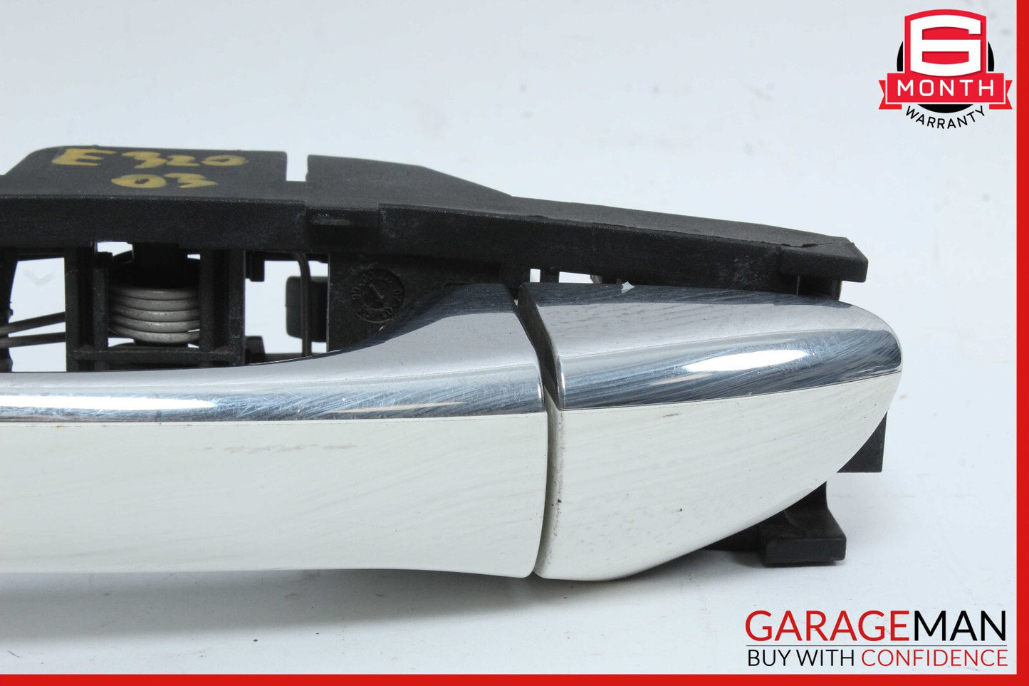 03-09 Mercedes W211 E320 Rear Left Driver Side Exterior Door Handle OEM