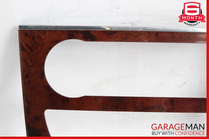 06-12 Mercedes X164 GL450 ML500 Center Console Control Trim Bezel Cover Wood