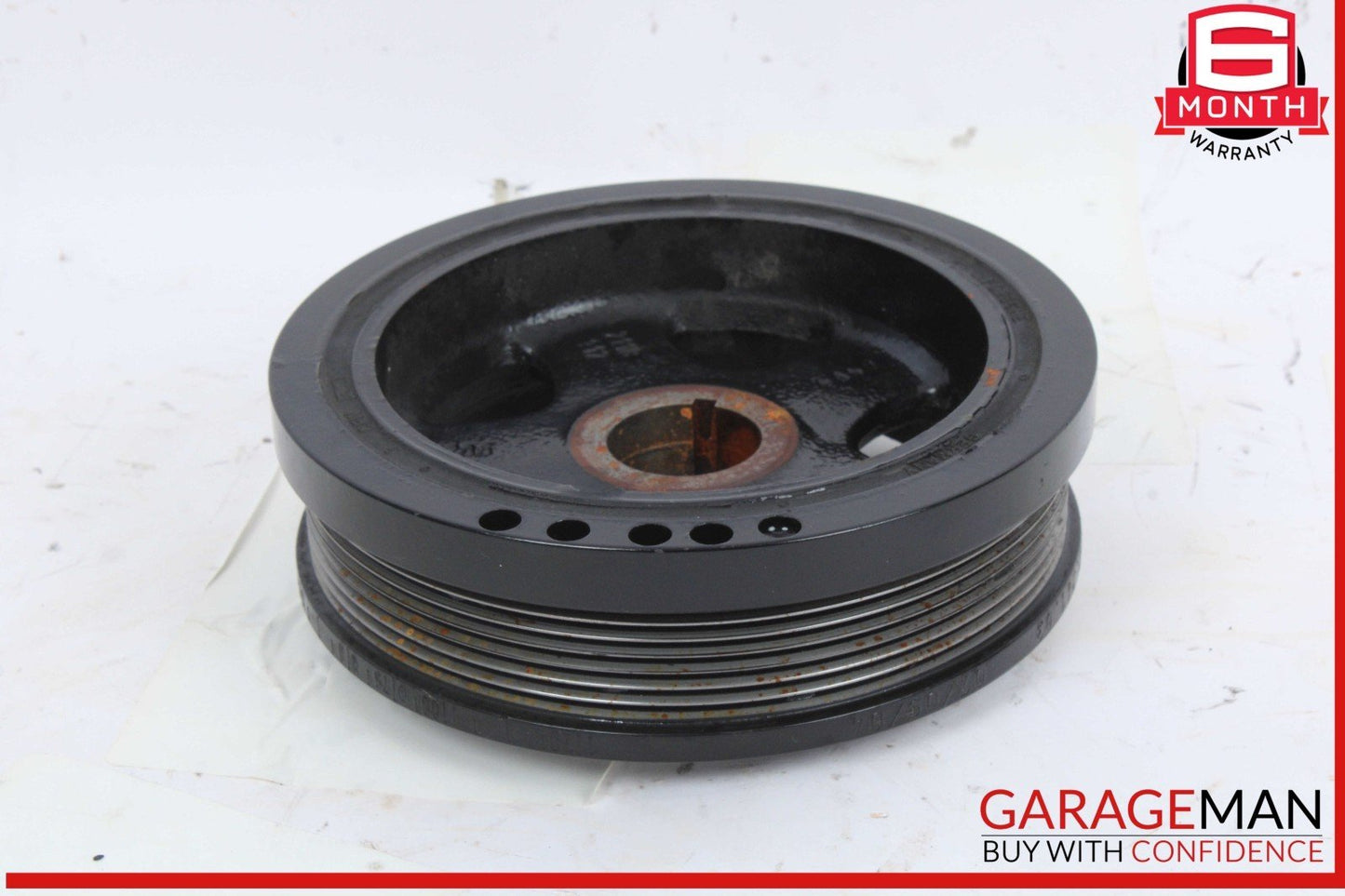 03-06 Porsche Cayenne S 955 Engine Harmonic Balancer Crankshaft Pulley OEM