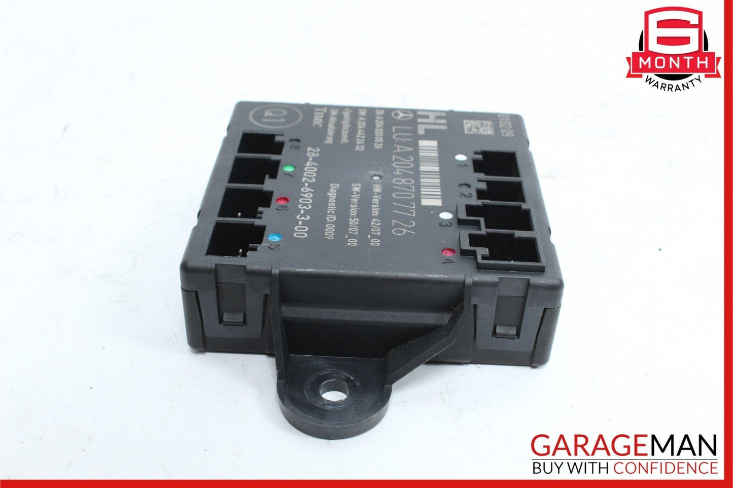 08-11 Mercedes W204 C63 AMG Rear Left Side Door Control Module Unit OEM