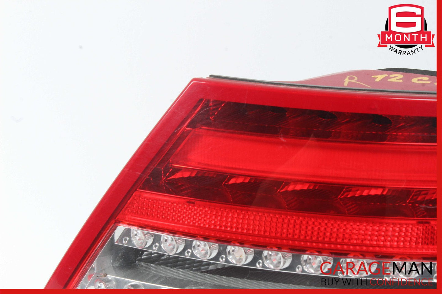 12-14 Mercedes W204 C250 C350 Tail Light Lamp LED Right Passenger Side OEM