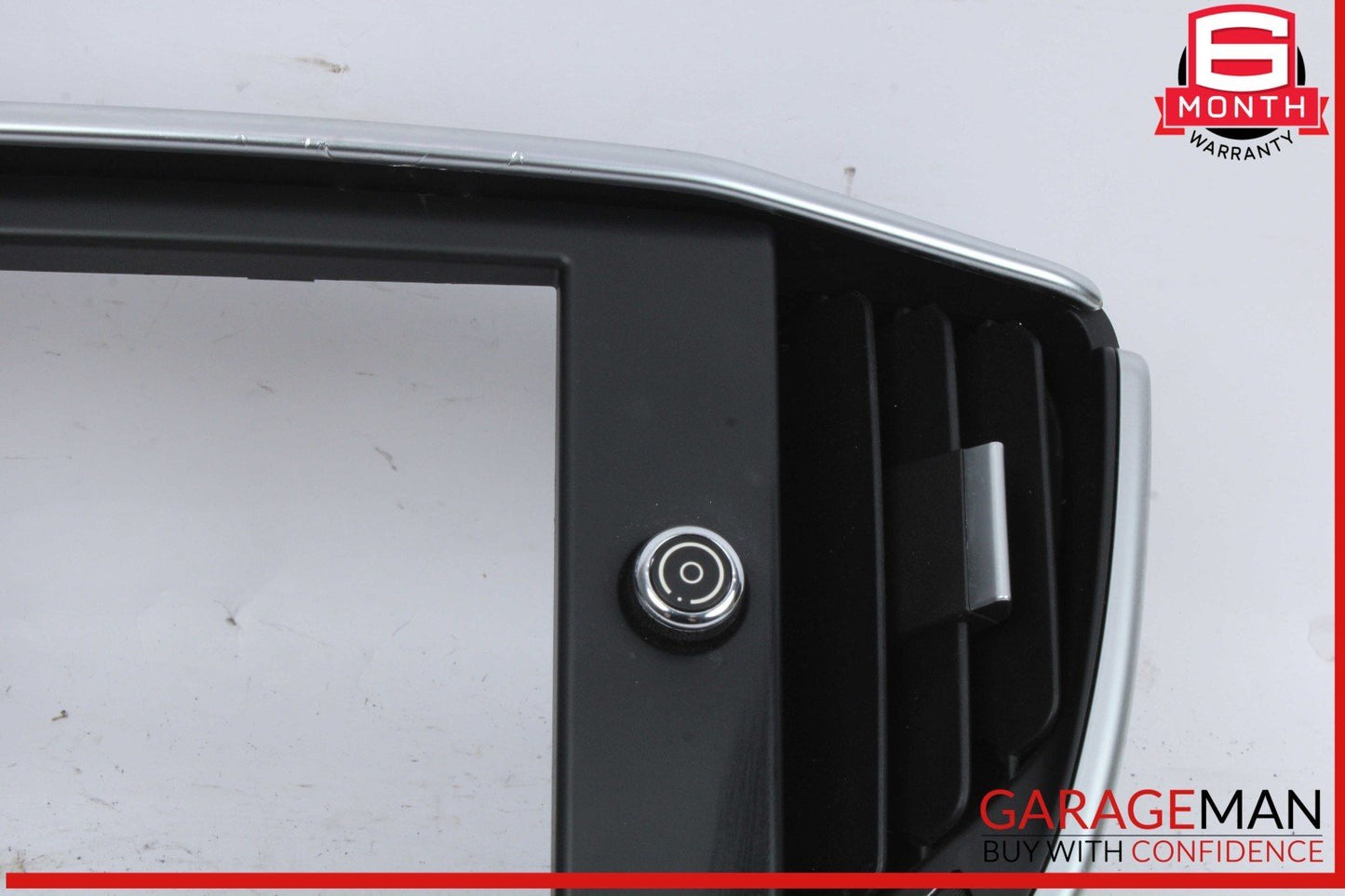 14-16 Maserati Ghibli Center Dash Air Vent Grille Screen Frame Trim Panel OEM
