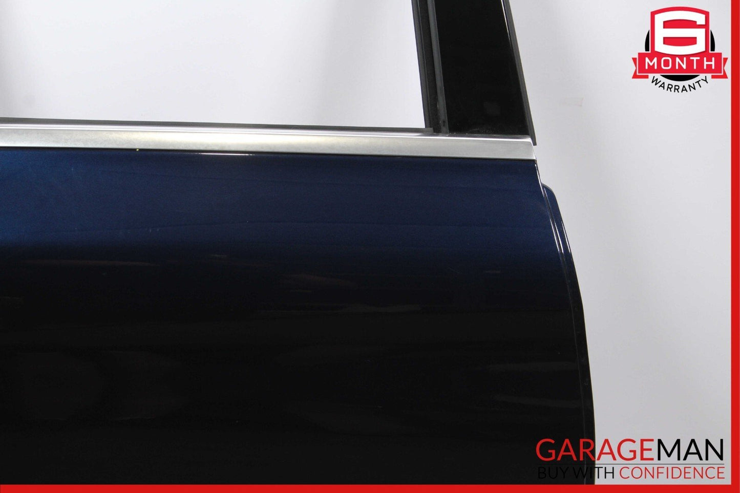 15-18 Mercedes W205 C300 Rear Right Passenger Side Exterior Door Shell Blue OEM