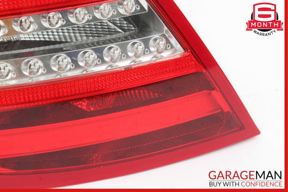 12-14 Mercedes W204 C250 Rear Left Driver Side Taillight Tail Light Lamp OEM