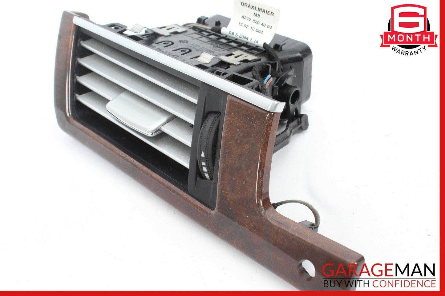 10-13 Mercedes W212 E350 E550 Front Left Dashboard Dash AC A/C Air Vent Trim
