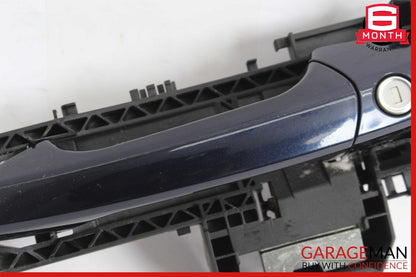 08-17 Mercedes X166 GL450 CLA250 E350 Front Left Side Exterior Door Handle Blue