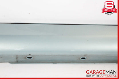 03-09 Mercedes W209 CLK320 Base Right Side Rocker Skirt Moulding Panel Ice Blue
