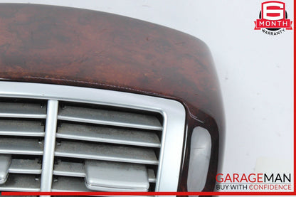 07-13 Mercedes W221 S550 Rear Center Console AC A/C Air Vent Trim 2218301054 OEM