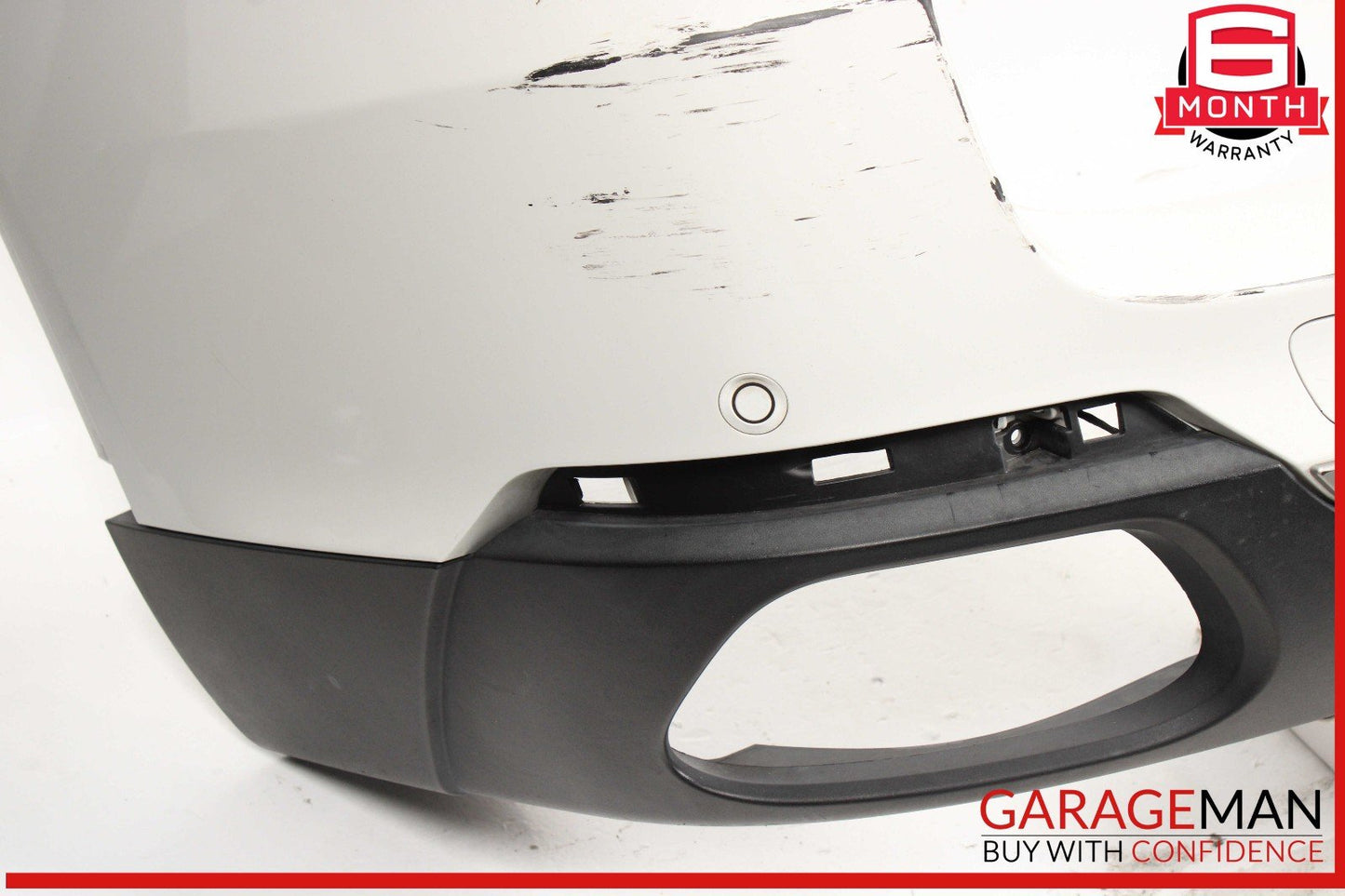 14-18 BMW X5 Rear Bumper Cover Assembly White OEM