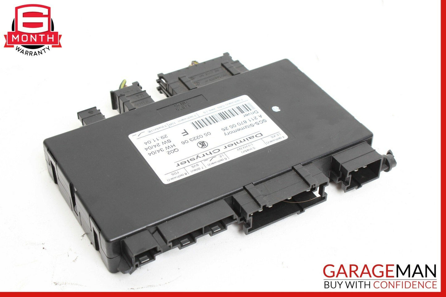 03-11 Mercedes W219 CLS500 E500 Front Left Driver Side Seat Control Module OEM