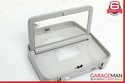 10-13 Mercedes W221 S400 S550 Rear Right & Left Overhead Vanity Mirror Set Grey