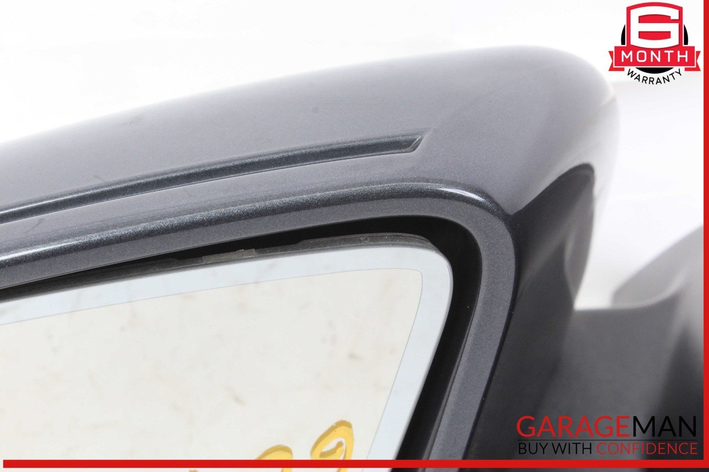 12-16 Mercedes X166 GL450 Front Left Side Door Rear View Mirror w/ Blind Spot