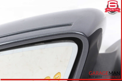 12-16 Mercedes X166 GL450 Front Left Side Door Rear View Mirror w/ Blind Spot