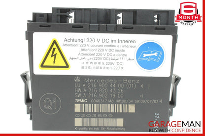 10-14 Mercedes W216 CL550 Front Right or Left Seat Contour Control Module Unit