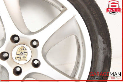 03-10 Porsche Cayenne 955 957 Front Wheel Tire Rim 9 x 20 OEM